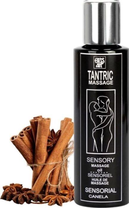 EROS-ART tantrische massageolie kaneel 100 ml
