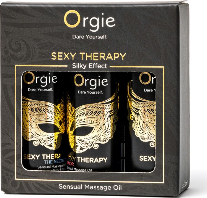 Orgie Sexy Therapy massageolie set 3x30ml