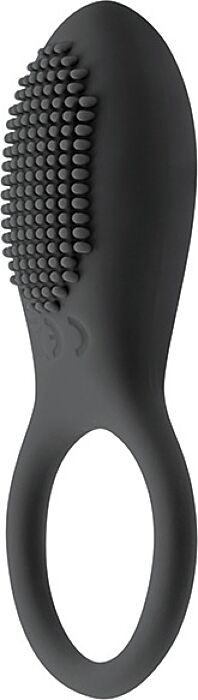 Vibrerende cockring S Pleasures met textuur