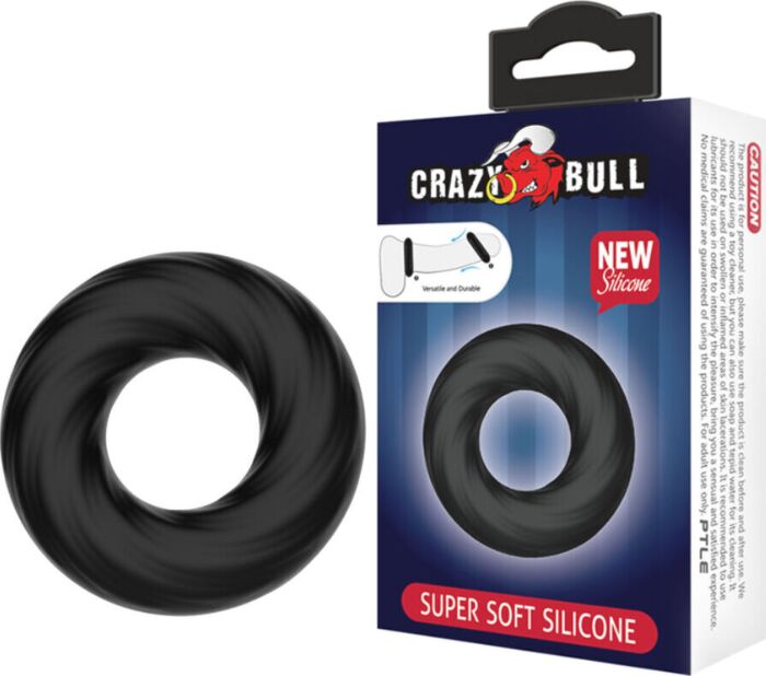 Anillo de Silicona CRAZY BULL - Espiral para Hombres