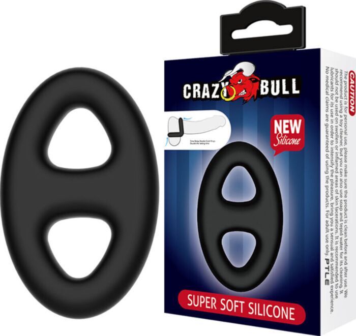 Anillo Doble Silicona Crazy Bull - Mejora el rendimiento