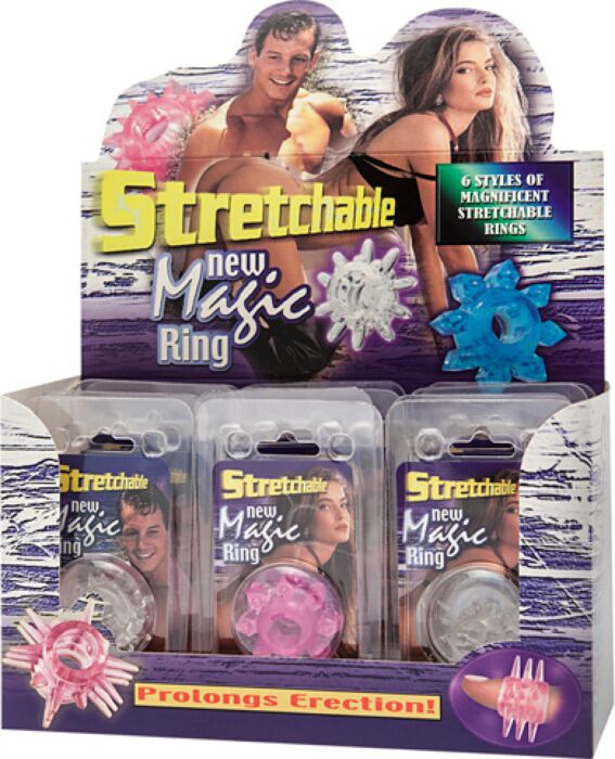 Penisring Magic Strech Ring verstelbaar en rekbaar Penisring Magic Strech Ring verstelbaar en rekbaar
