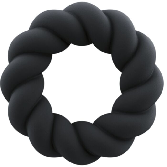 Anillo Masturbador Rocks-Off Twist Silicona Negro