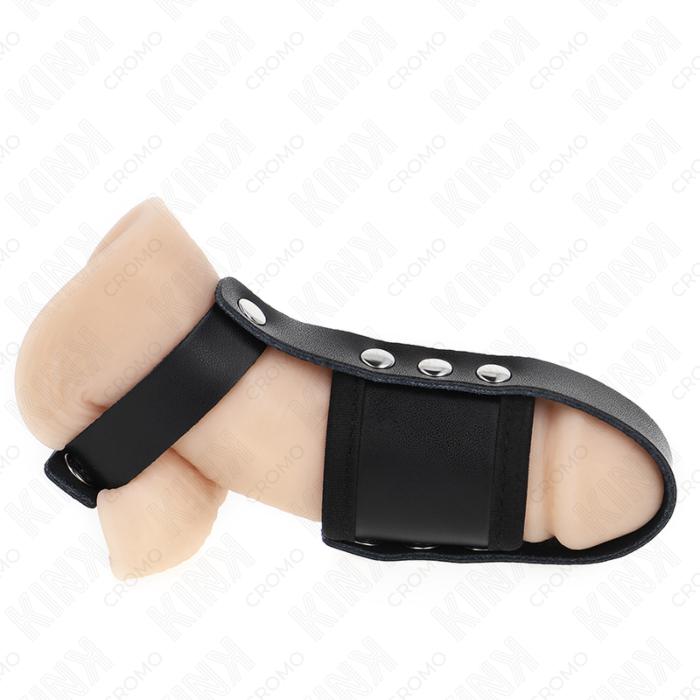 Ring Penis KINK met verstelbare korf en ballenverdeler