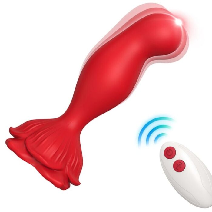 ARMONY - PINK VIBRATOR & ANAL PLUG REMOTE CONTROL RED ARMONY - PINK VIBRATOR & ANAL PLUG REMOTE CONTROL RED