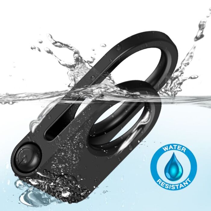 ARMONY - TWINS DOUBLE VIBRATOR RING FOR COUPLES BLACK ARMONY - TWINS DOUBLE VIBRATOR RING FOR COUPLES BLACK