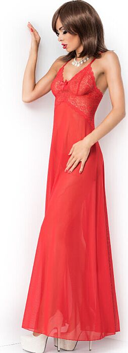Babydoll Largo Rojo Chilirose CR 3883 Sexy Babydoll Largo Rojo Chilirose CR 3883 Sexy