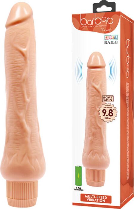 Dildo BAILE BÁRBARA 25 cm met krachtige stimulatie Dildo BAILE BÁRBARA 25 cm met krachtige stimulatie