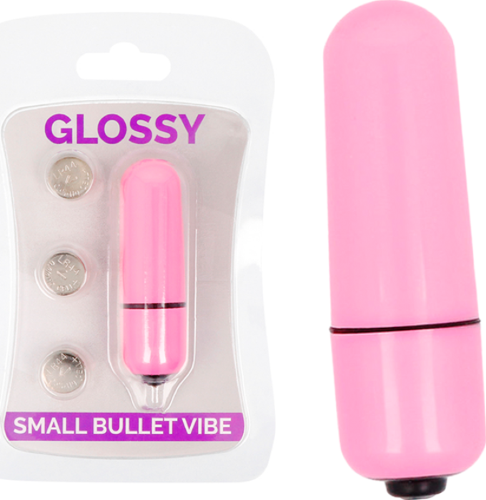 Vibrador GLOSSY Small Bala - Krachtige en stille vibraties