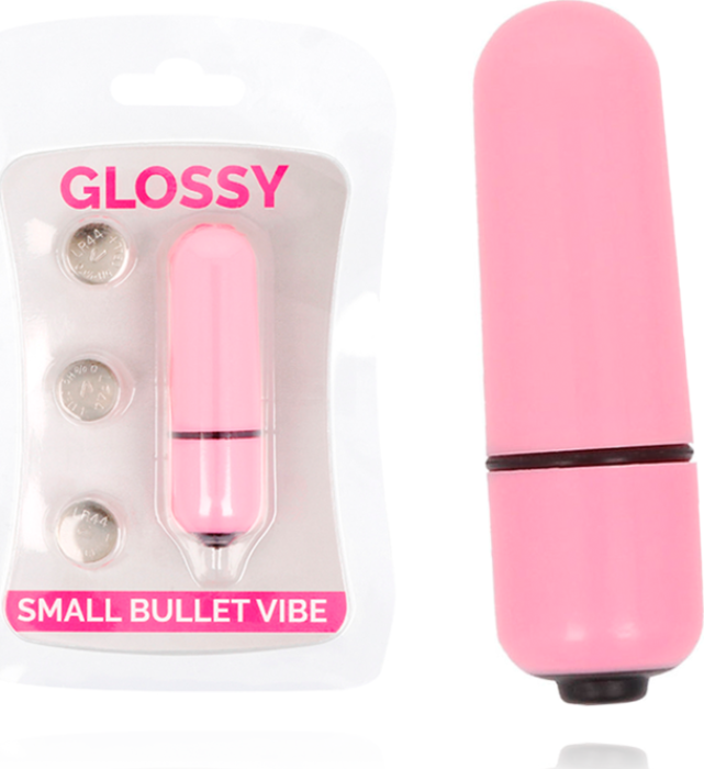 Vibrador Glossy Kleine Roze - Waterdicht en compact