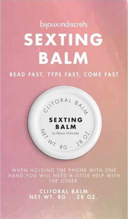 Clitorisbalsem BIJOUX SEXTING BALM met verwarmend effect
