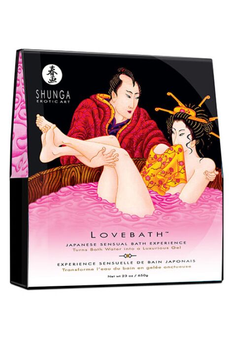 Cosmetica SHUNGA Lovebath Drakenfruit - Ontspannend bad Cosmetica SHUNGA Lovebath Drakenfruit - Ontspannend bad
