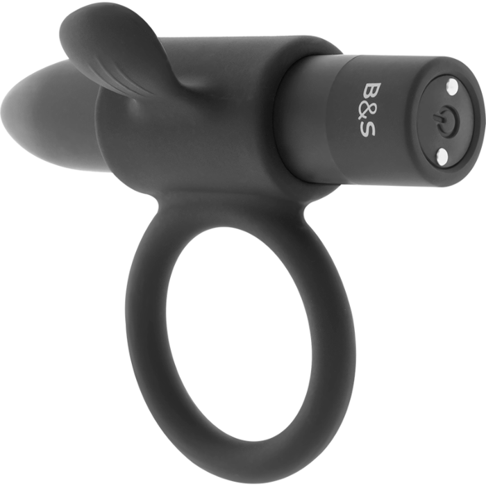 BLACK&SILVER Cameron Black oplaadbare vibratiering BLACK&SILVER Cameron Black oplaadbare vibratiering