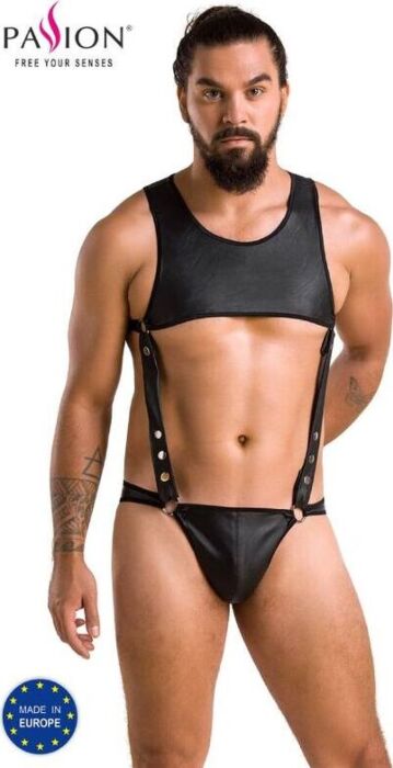 Body Adam Negro - Sensualidad Ajustada