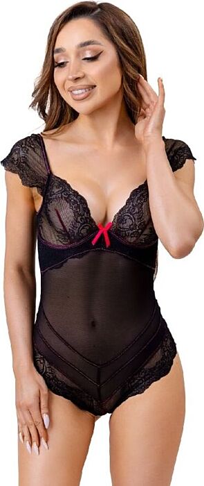 Body LIVCO CORSETTI EVELYN Con Encaje Negro