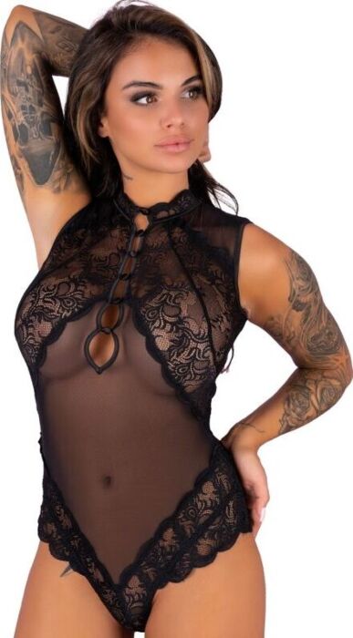 Body Negro Livco Corsetti Sagen - Elegancia Sensual Body Negro Livco Corsetti Sagen - Elegancia Sensual