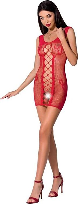 Bodystocking Passion Woman BS073 Rojo Sexy Bodystocking Passion Woman BS073 Rojo Sexy