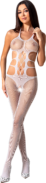 Bodystocking Passion Woman BS084 Blanco Sexy Bodystocking Passion Woman BS084 Blanco Sexy