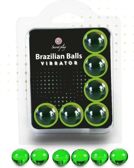 Ballen vibrator SECRETPLAY - Set van 6 vibrerende ballen