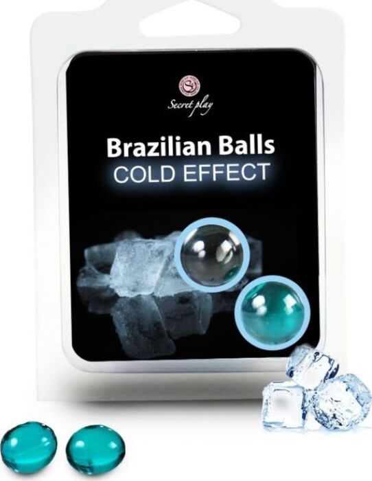 SECRETPLAY Braziliaanse koud-effect ballen (2 stuks) SECRETPLAY Braziliaanse koud-effect ballen (2 stuks)