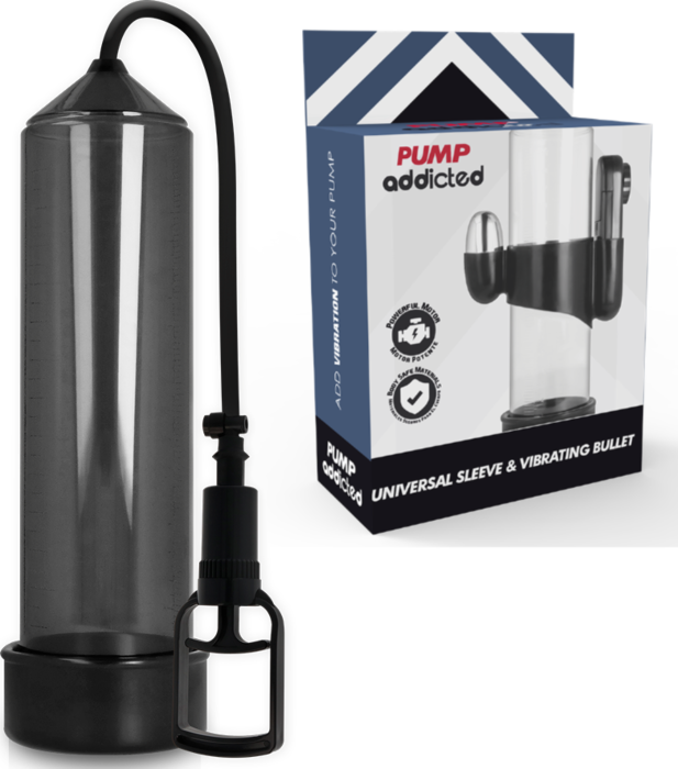 Bomba de Erección Pump Addicted RX7 con Vibrador Bomba de Erección Pump Addicted RX7 con Vibrador