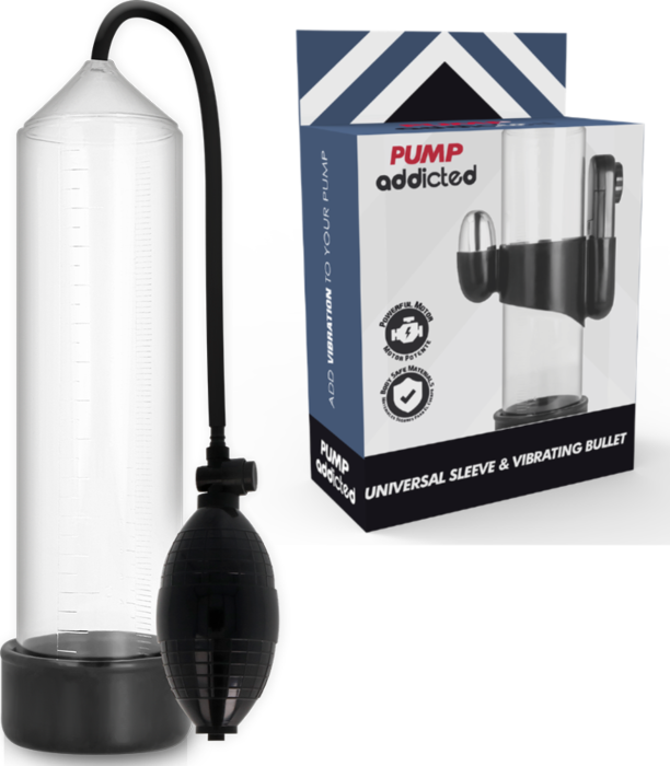Bomba Erector Pump Addicted RX3 con Vibrador