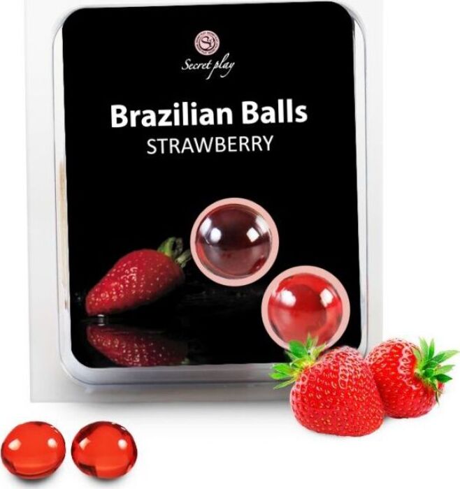 Brazilian balls aroma fresas 2 bolas
