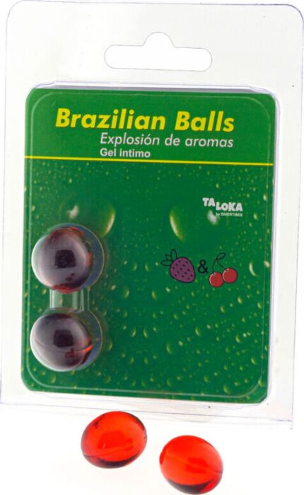 Brazilian Balls Taloka Fresa & Cereza - Placer Único