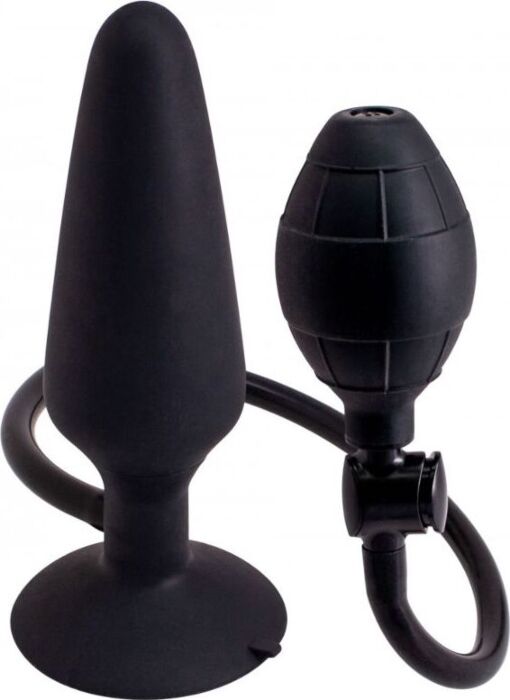 Butt plug hinchable l - negro Butt plug hinchable l - negro