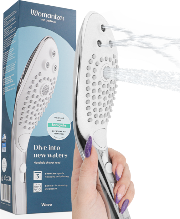 Duchkop Womanizer Wave Clitorisstimulator Uniek Duchkop Womanizer Wave Clitorisstimulator Uniek