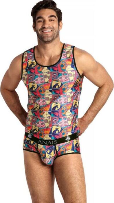 Camiseta Tirantes ANAIS MEN Comics Top L - Sexy