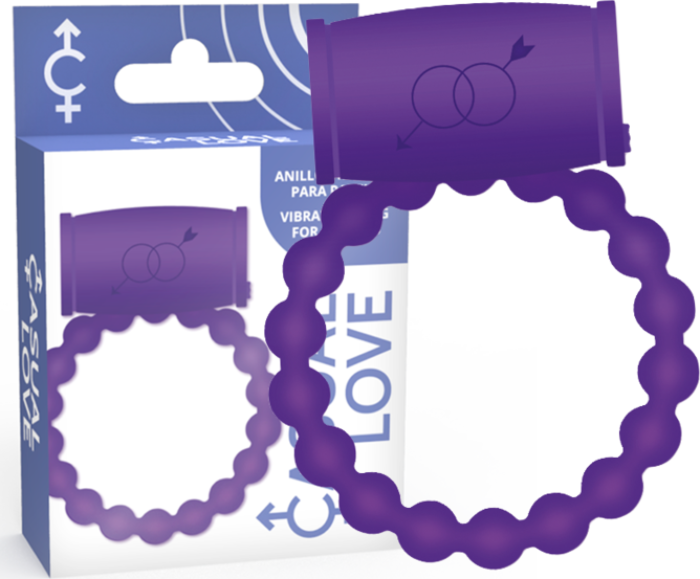 Anillo vibrador Casual Love 25 - Flexibele stimulatie Anillo vibrador Casual Love 25 - Flexibele stimulatie