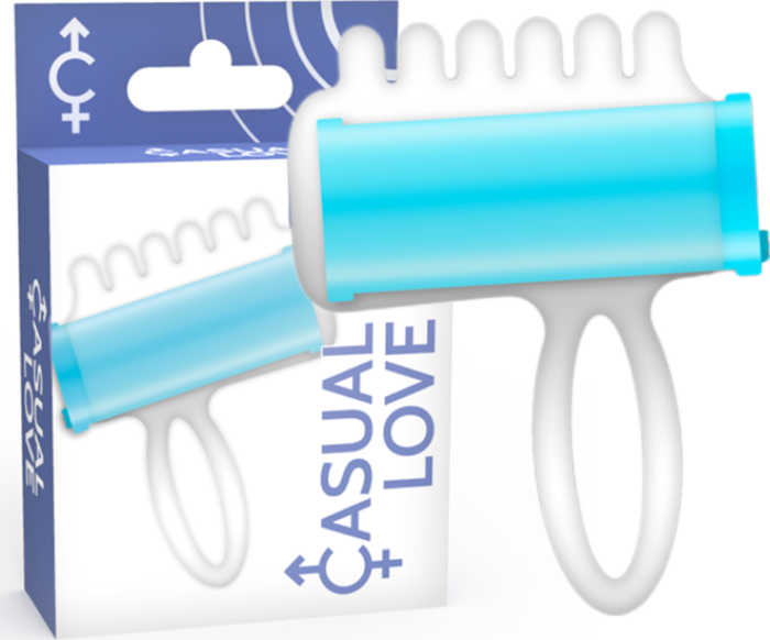 Stimulator vinger Casual Love met G-spot stimulatie