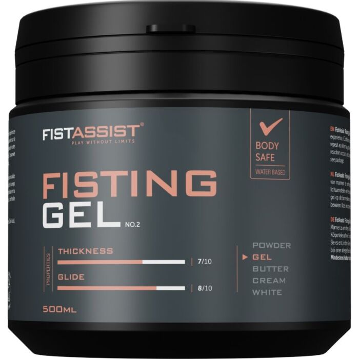 Fisting Gel Cobeco Fist Assist Extraespeso 500 ml