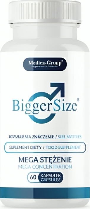 Complemento Alimenticio MEDICA GROUP BiggerSize Vitalidad Complemento Alimenticio MEDICA GROUP BiggerSize Vitalidad