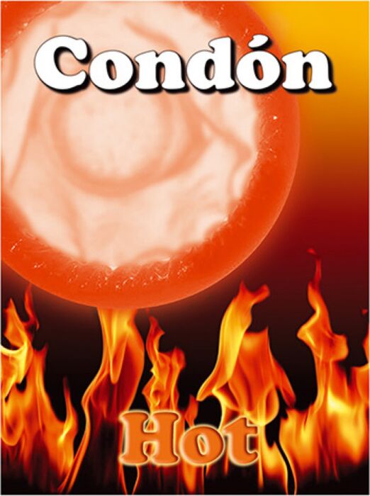 Condoom Dildos Assorted met warmte-effect