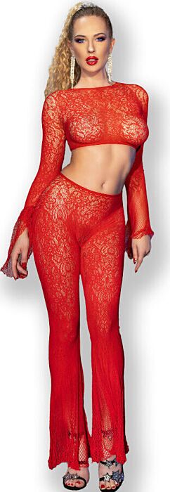 Conjunto Lencería Chilirose CR 4648 Rojo Sexy Conjunto Lencería Chilirose CR 4648 Rojo Sexy
