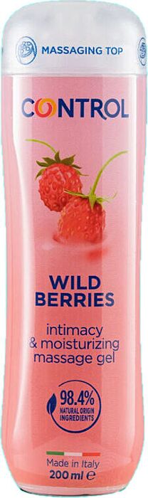 Control - Gel de Masaje 3 en 1 Wild Berries 200 ml Control - Gel de Masaje 3 en 1 Wild Berries 200 ml