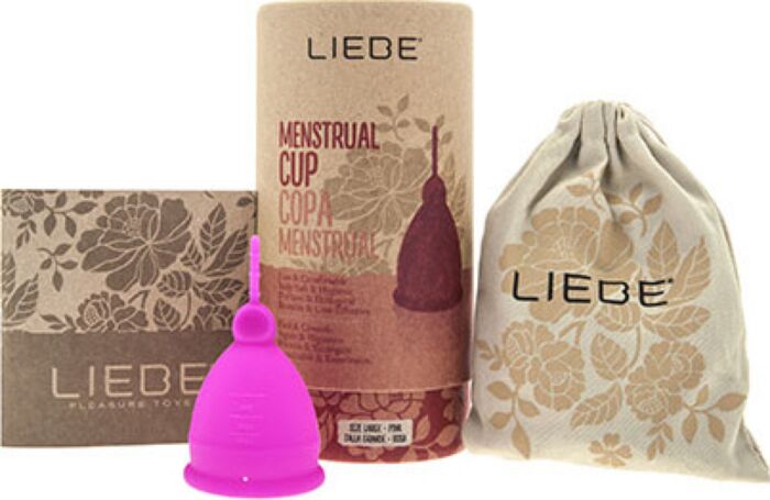 Menstruatiecup Liebe Large herbruikbare siliconen cup Menstruatiecup Liebe Large herbruikbare siliconen cup