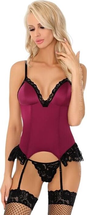 Corset Livco Agrafena Burdeos L/XL - Sensualidad Pura