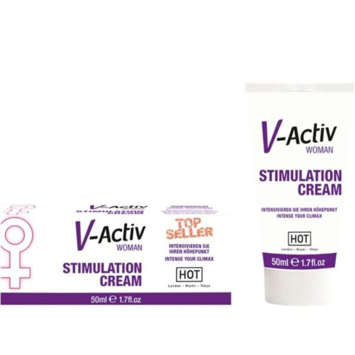 Crema Stimulant HOT V-ACTIV voor Vrouwen Crema Stimulant HOT V-ACTIV voor Vrouwen