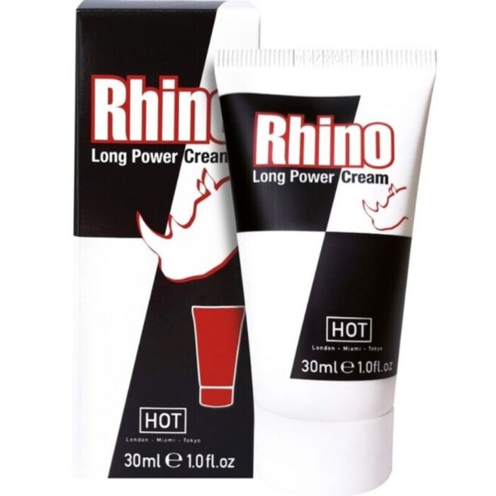 Crema Retardante HOT Rhino 30ml para Eyaculación Precoz Crema Retardante HOT Rhino 30ml para Eyaculación Precoz