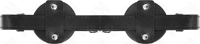 Cubierta Redonda KINK Máscara Ajustable Roja