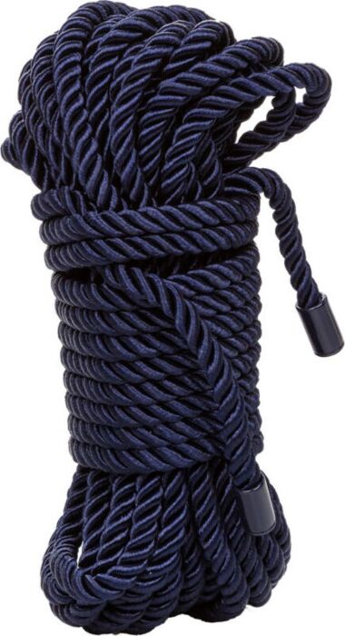 Cuerda BDSM CalExotics Admiral Azul 10m Suave
