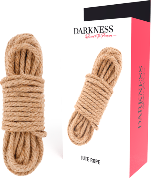 Cuerda bondage Darkness 10 meter jute voor dominatie