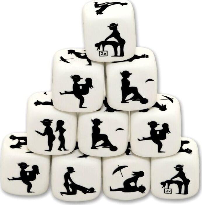 Positiedobbelstenen Diablo Picante 25 mm set