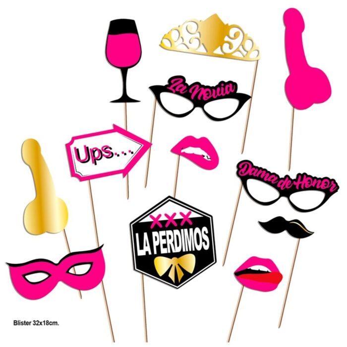 Photocall Accessoires Diablo Picante Model 2 - 12 Stuks Photocall Accessoires Diablo Picante Model 2 - 12 Stuks