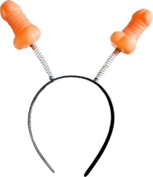 Diadema de Pene Diablo Picante Fiesta Divertida