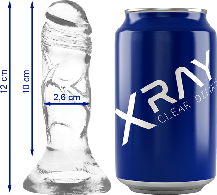 Dildo Cristalino Claro 12cm