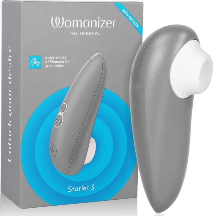 Estimulador Clitorial Estelar Gris